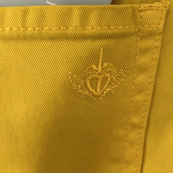 NWT Chaconia Dolls Jeans. Sm. Very diff Mustard Yellow. Straight leg. Waist 15”. - Picture 5 of 13